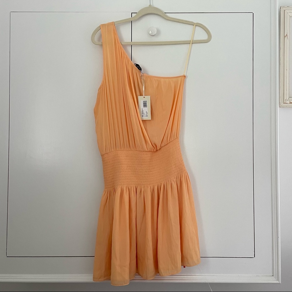 NWT Ramy Brook Leila One Shoulder Mini Dress- size small